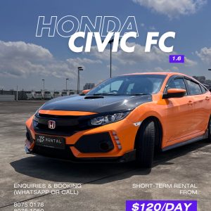HONDA - CIVIC 1.6 VTI CVT (ORANGE)