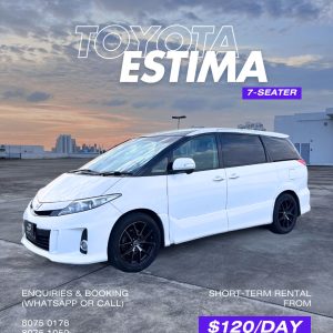 TOYOTA - ESTIMA AERAS G-EDITION 2.4 A (WHITE)