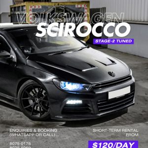 VOLKSWAGEN - SCIROCCO 1.4L AT TSI 1372Q5 SR (BLACK)