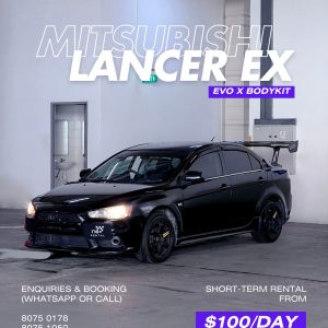 MITSUBISHI - LANCER 1.5 MIVEC SPORTS AT ABS D-AB (BLACK)